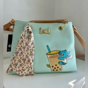SOLD - NWT Loungefly Disney Lilo & Stitch Boba
Crossbody Bag